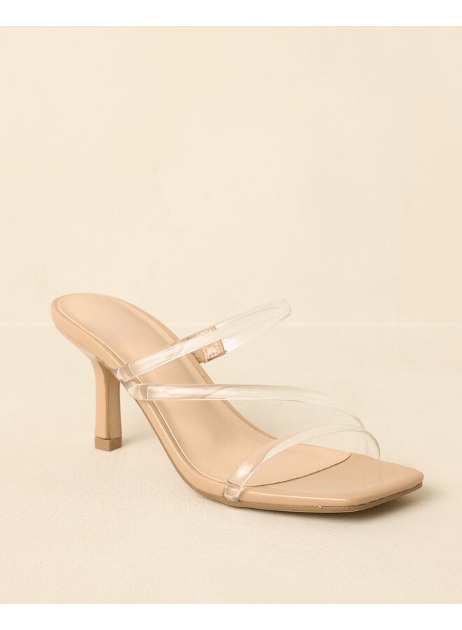Winsom Casual Heels - Nude