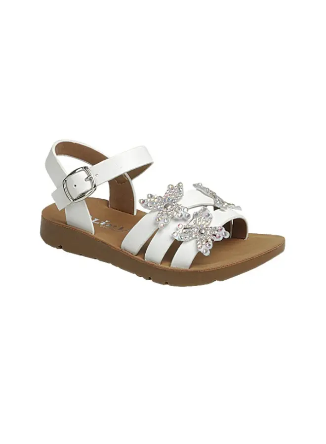 Rare-06ka Baby Sandals - White