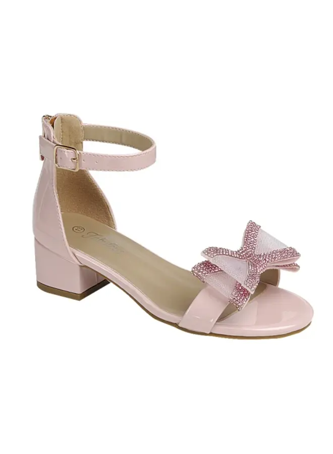 Natalie-64k Kids Heel - Pink