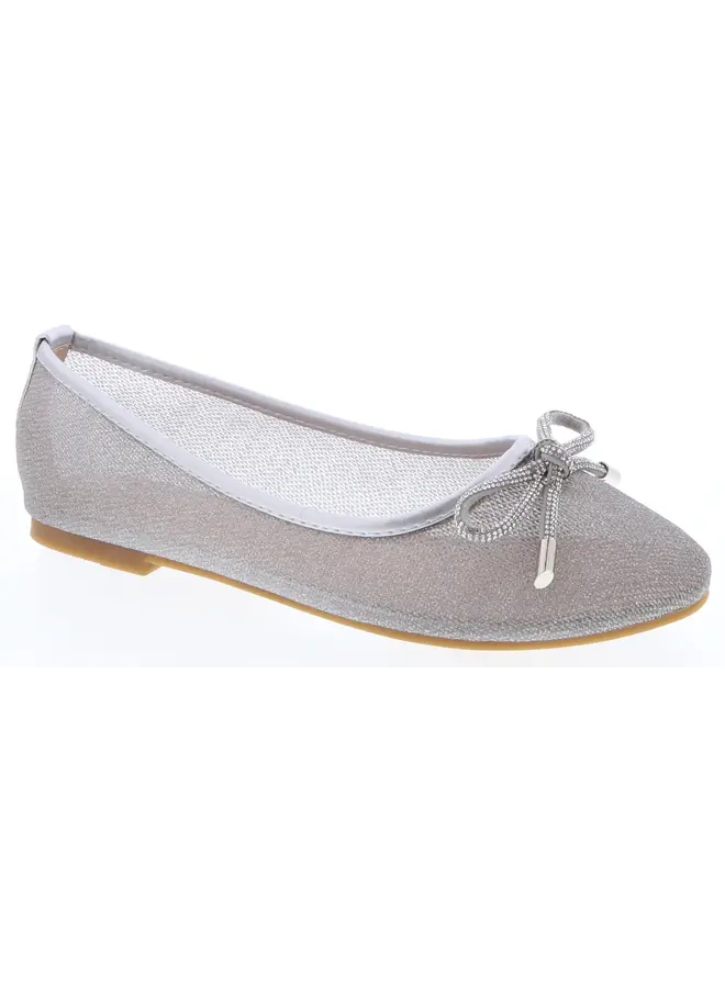 Madeline-1 Casual Flats - Silver