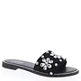 Paz-1 Flat Sandal - Black