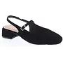 Lulu-1 Casual Flats- Black Nubuck