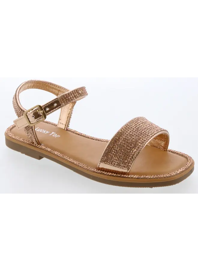 Medusa-1k Girls Sandals - Rose Gold