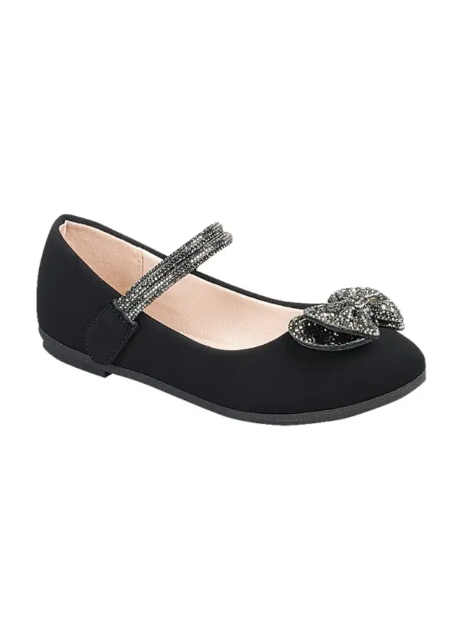 Supple-90k Girls Flats - Black