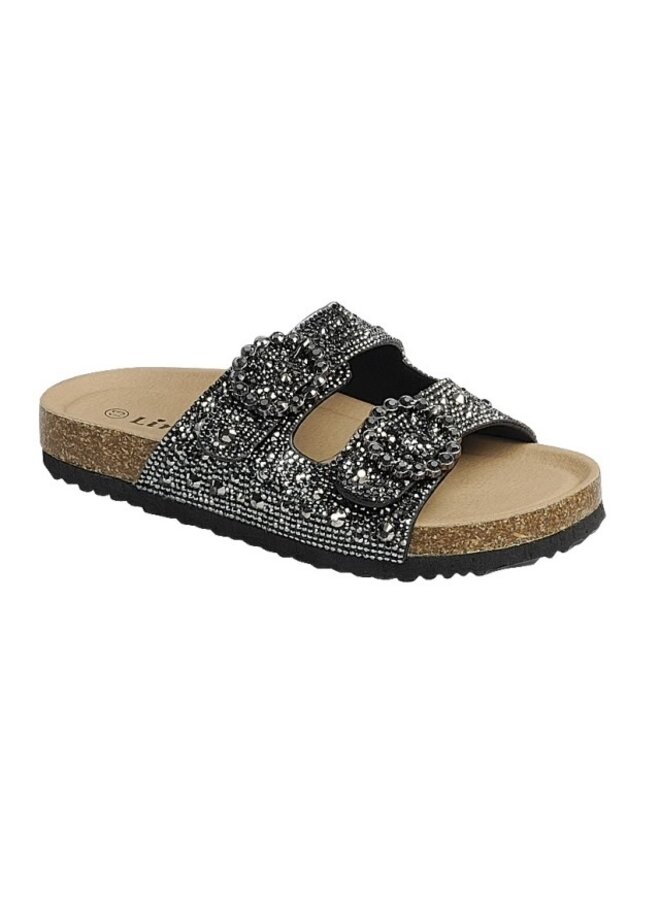 Berk-68k Girls Sandals - Black
