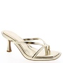 Selena-52 Casual Heel - Gold Pu