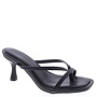 Selena-52 Casual Heel - Black Pu
