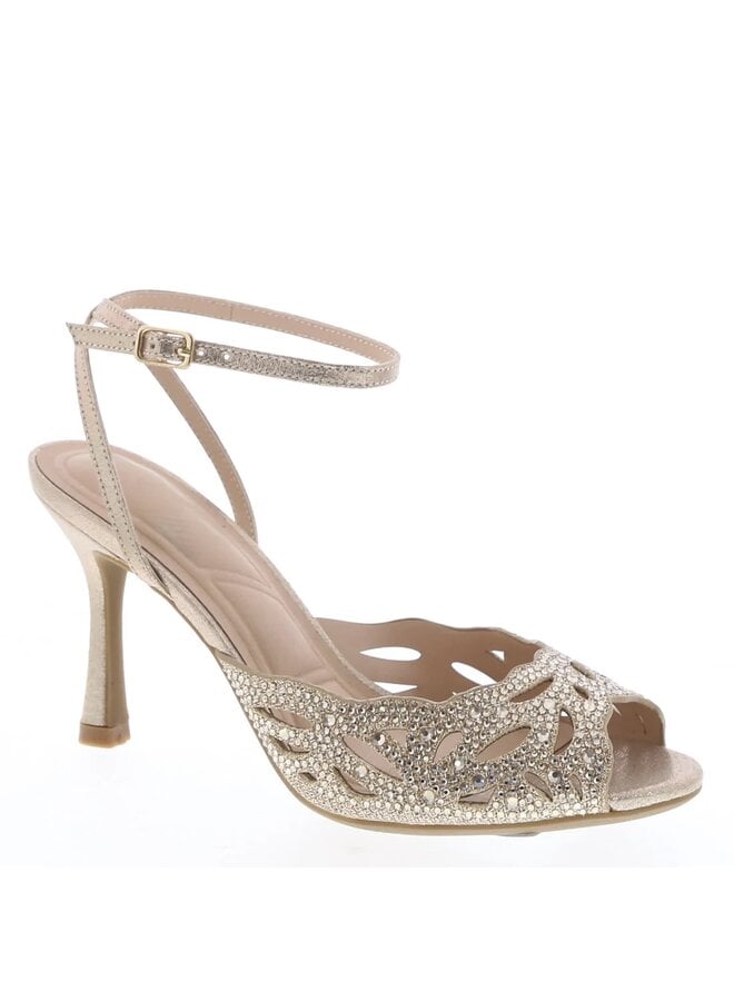Marilyn-60 Dressy Heel - Champagne Glitter