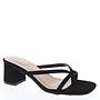 Luck-1 Casual Heel - Black Nubuck