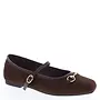 Jamie-5 Casual Flats - Brown Suede