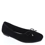 Dorothy-1 Casual Flats - Black Nubuck