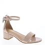Clover-1k Girls Heels - Nude Patent