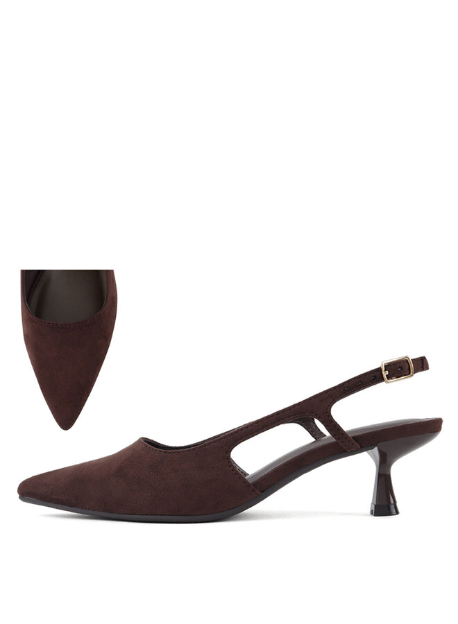 Bell Casual Heels - Mocha