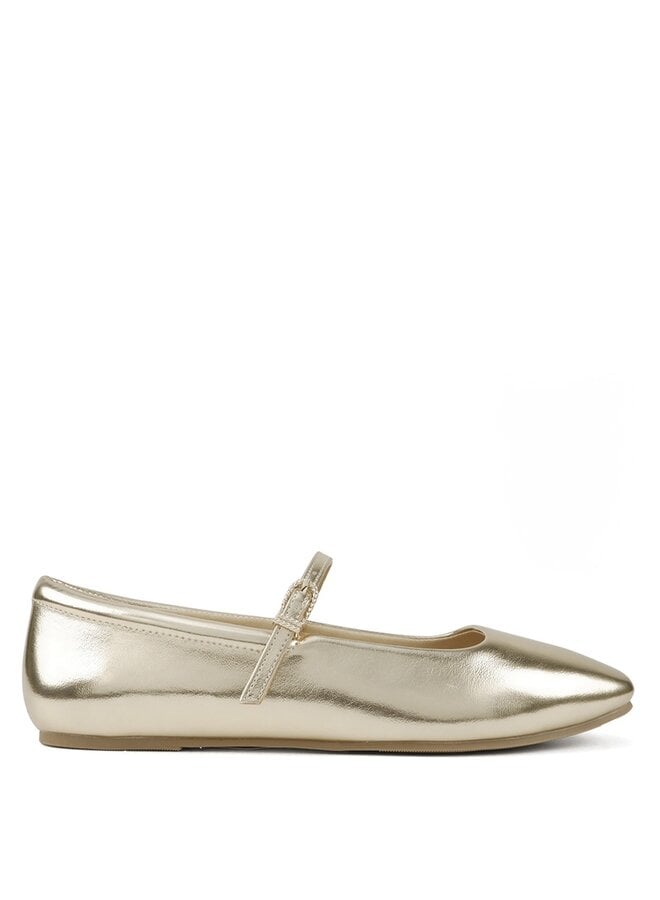 Kiana Casual Flats - Gold