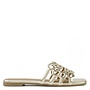 Suite Flat Sandals - Gold
