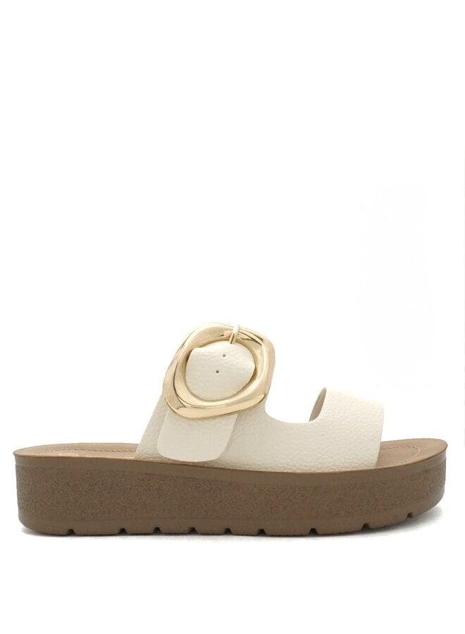 Shance-2 Comfy Sandals - Dk Bone