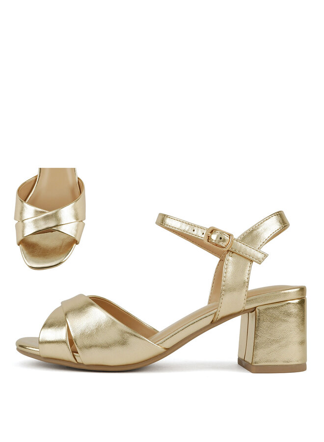 W-Mila Casual Heel - Gold
