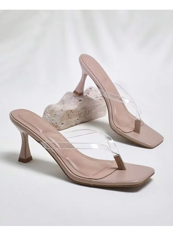 Rossie-56 Dressy Heel - Clear Pu
