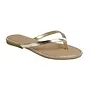 Fannie-100 Flat Sandal - Gold
