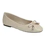 Concinnity-12 Casual Flats - Bone Pu