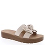 Susie-38 Comfy Sandal - Ivory Denim