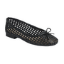 Concinnity-7 Casual Flats - Black Pu