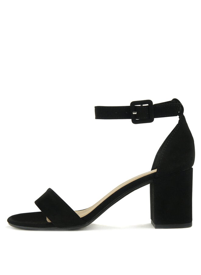Cake Casual Heels - Black Pu