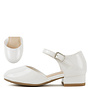 Mio Baby Heels - White Patent