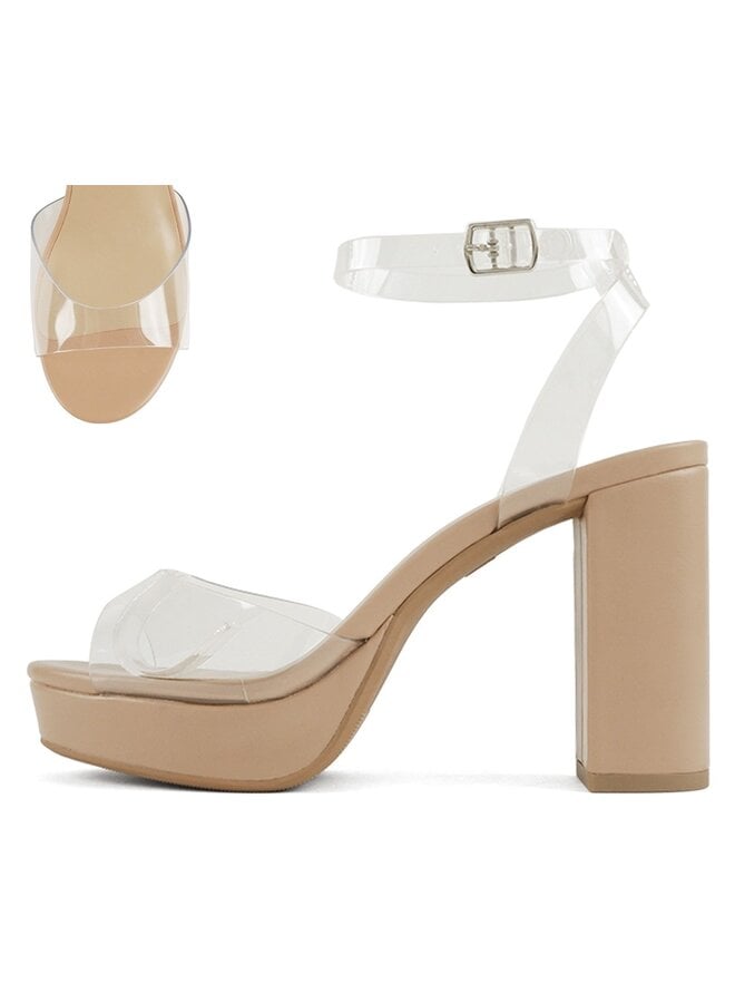 Cook Casual Heels - Clear