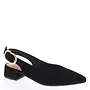 Petra-2 Casual Heel - Black Pu