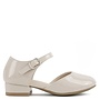 Mio Baby Heels - Beige Patent