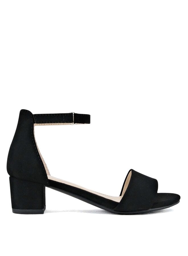 Kick Kids Heels - Black Nubuck