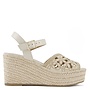 Katima Platform Sandals - Bone Pu