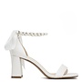 Morgan Dressy Heels - White Satin