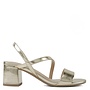 Kelila Casual Heels - Gold Metallic