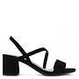 Kelila Casual Heels - Black Nubuck