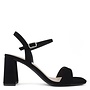 Nancy Casual Heels - Black Nubuck