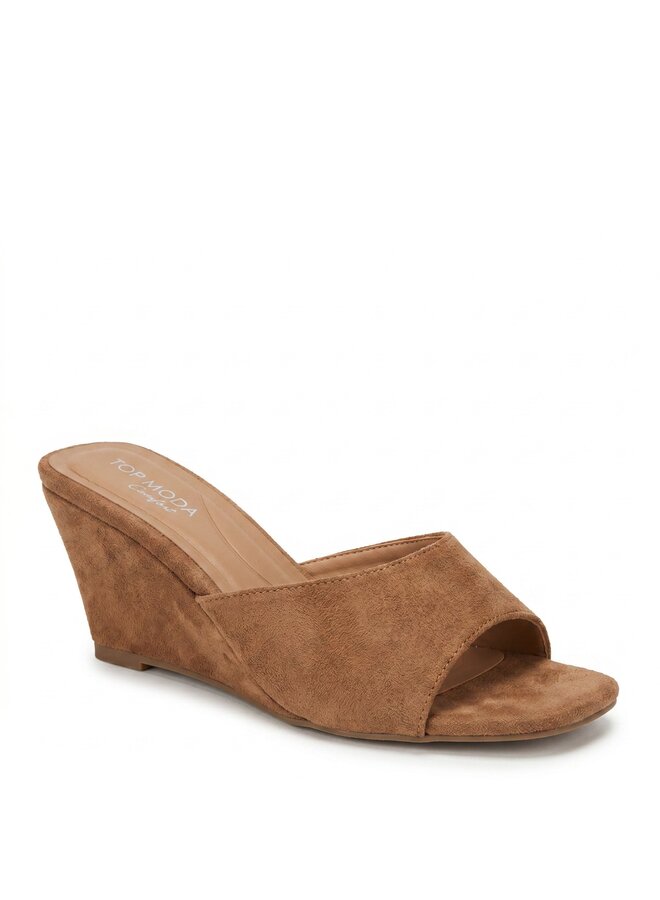 Mesa-8 Dressy Heel - Tan Suede
