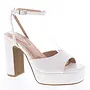Cello-1 Dressy Heel - White Pu