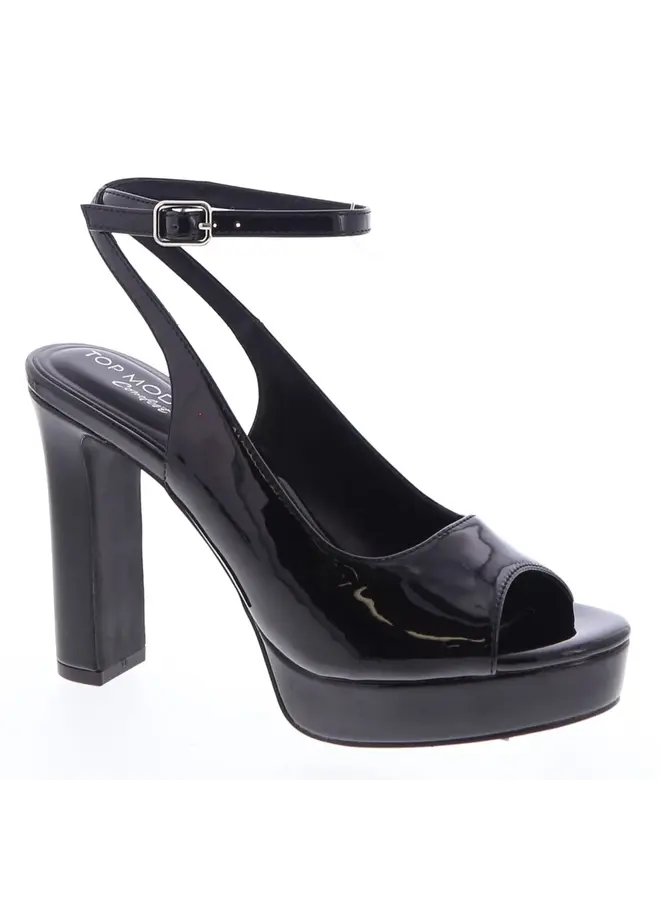 Gobi-3 Casual Heel - Black Patent