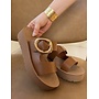 Shance-2 Comfy Sandals - Cognac