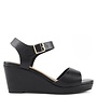 Kate Casual Sandals - Black Pu