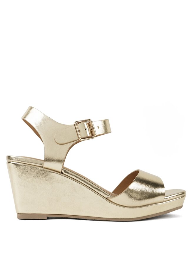 Kate Casual Sandals - Gold Metallic