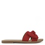 Road Flat Sandals - Lipstick