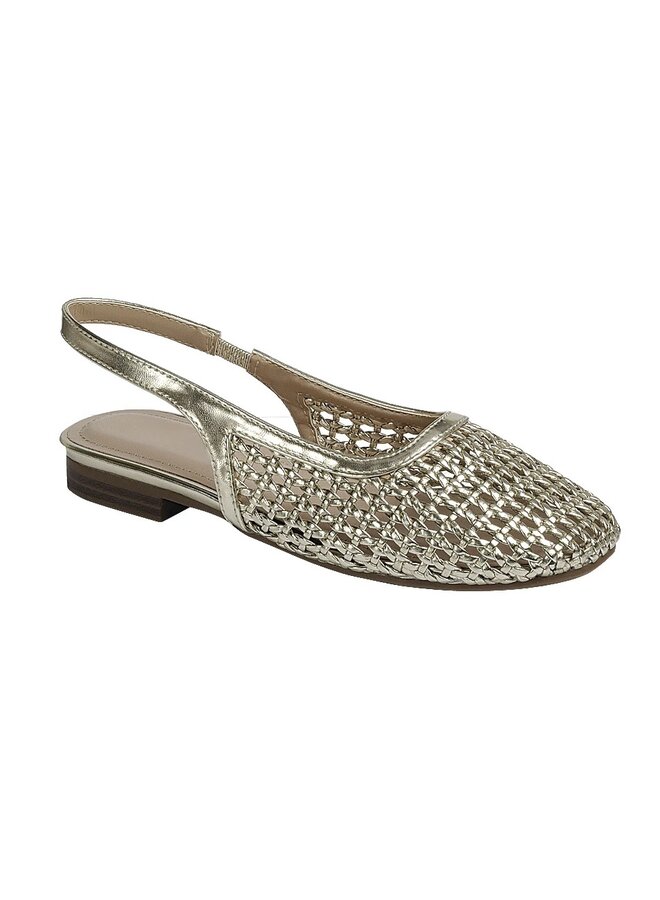 Concinnity-1 Casual Flats - Gold