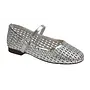 Concinnity-9 Casual Flats - Silver