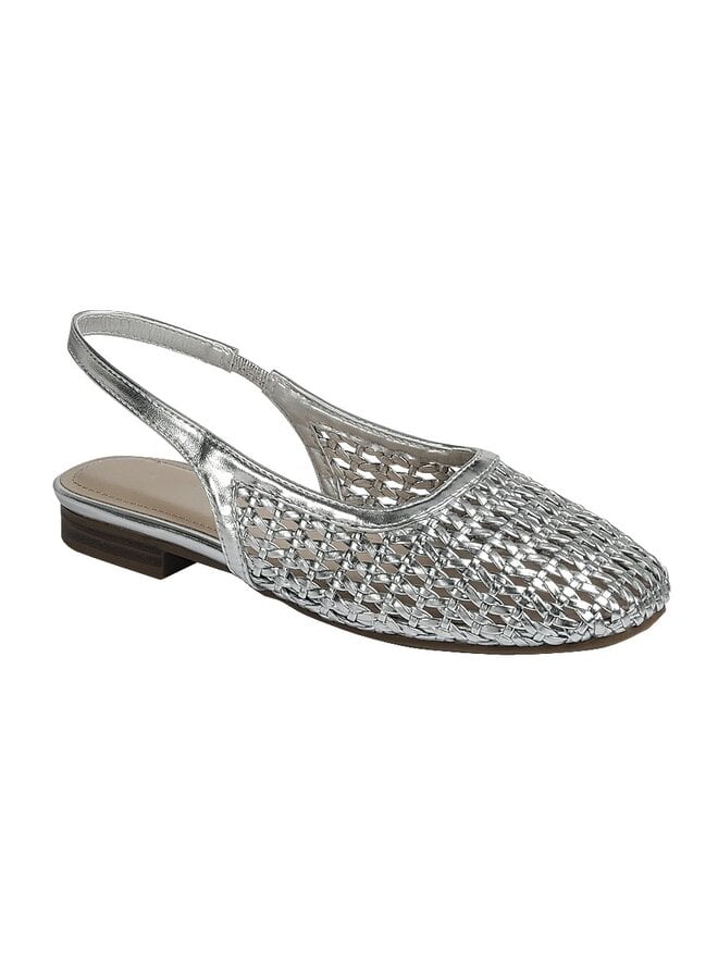 Concinnity-1 Casual Flats - Silver