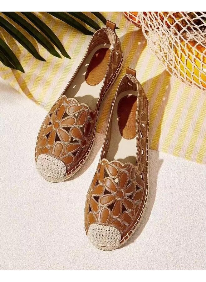 Ricco-1 Casual Espadrilles - Tan Pu