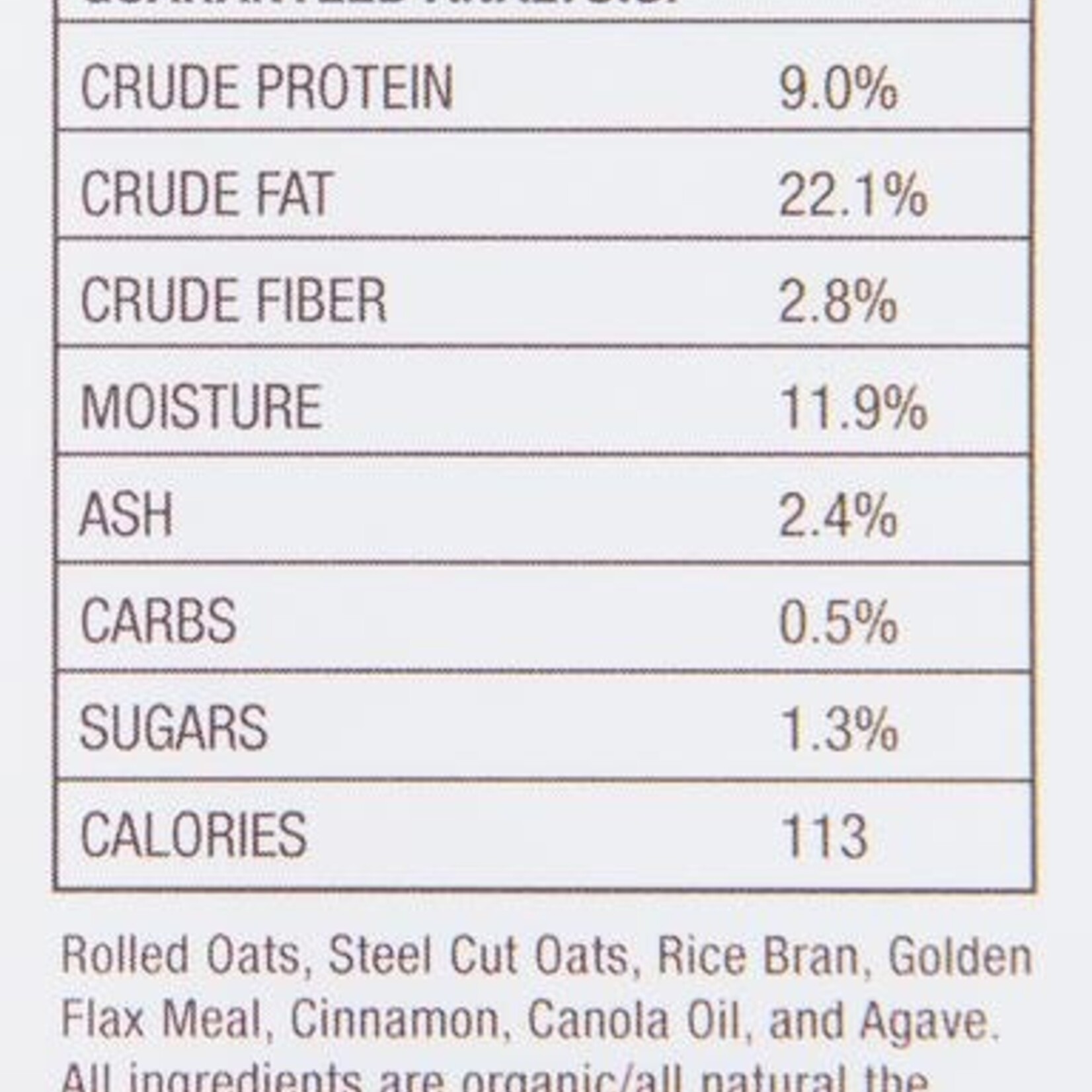 A TO Z A TO Z Horse Cookies - Blonde Bits of Health - 2.5lb Jar