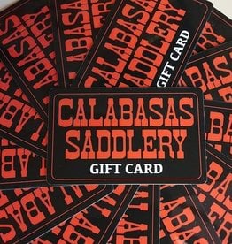 Calabasas Saddlery Physical Gift Card